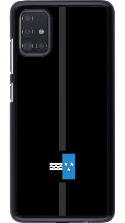 Samsung Galaxy A51 Case Hülle - Kanton AG schwarz