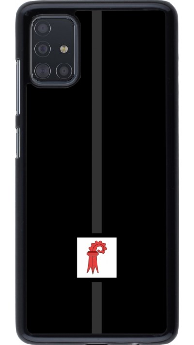 Samsung Galaxy A51 Case Hülle - Kanton BL schwarz