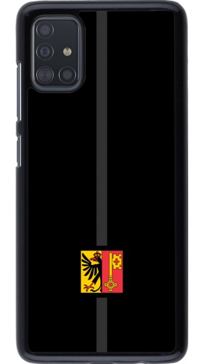 Samsung Galaxy A51 Case Hülle - Kanton GE schwarz