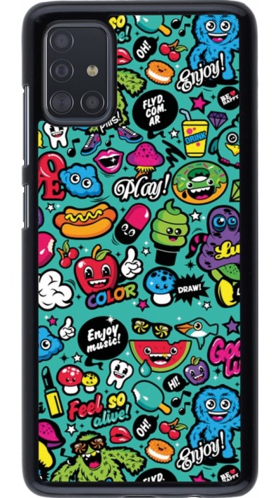 Coque Samsung Galaxy A51 - Cartoons old school