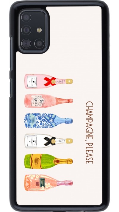 Samsung Galaxy A51 Case Hülle - Champagne Please