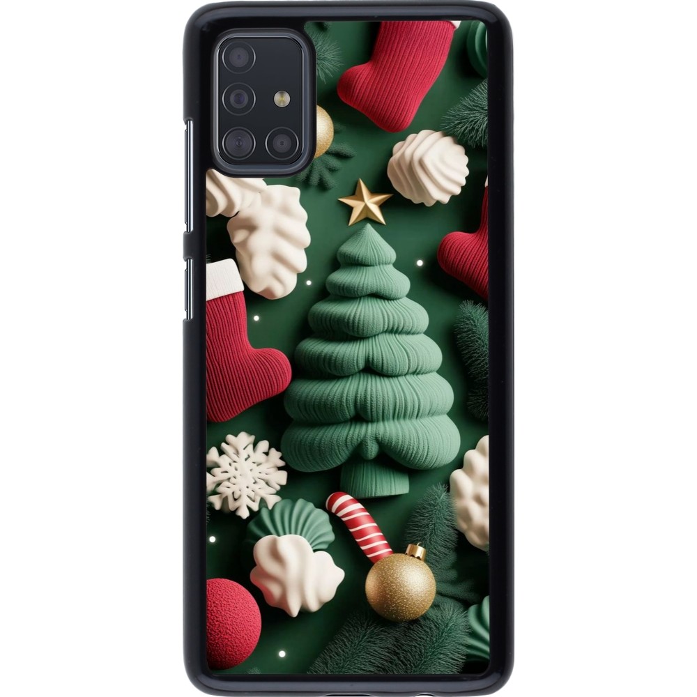 Coque Samsung Galaxy A51 - Christmas 25 Christmas textiles