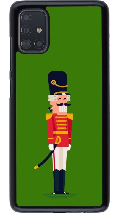 Coque Samsung Galaxy A51 - Christmas 25 Nutcracker Green