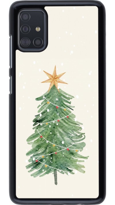 Coque Samsung Galaxy A51 - Christmas 25 Sketch Tree