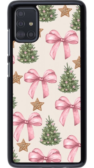 Coque Samsung Galaxy A51 - Christmas 25 Vintage Ribbons