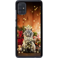 Coque Samsung Galaxy A51 - Christmas 25 Xmas Cat