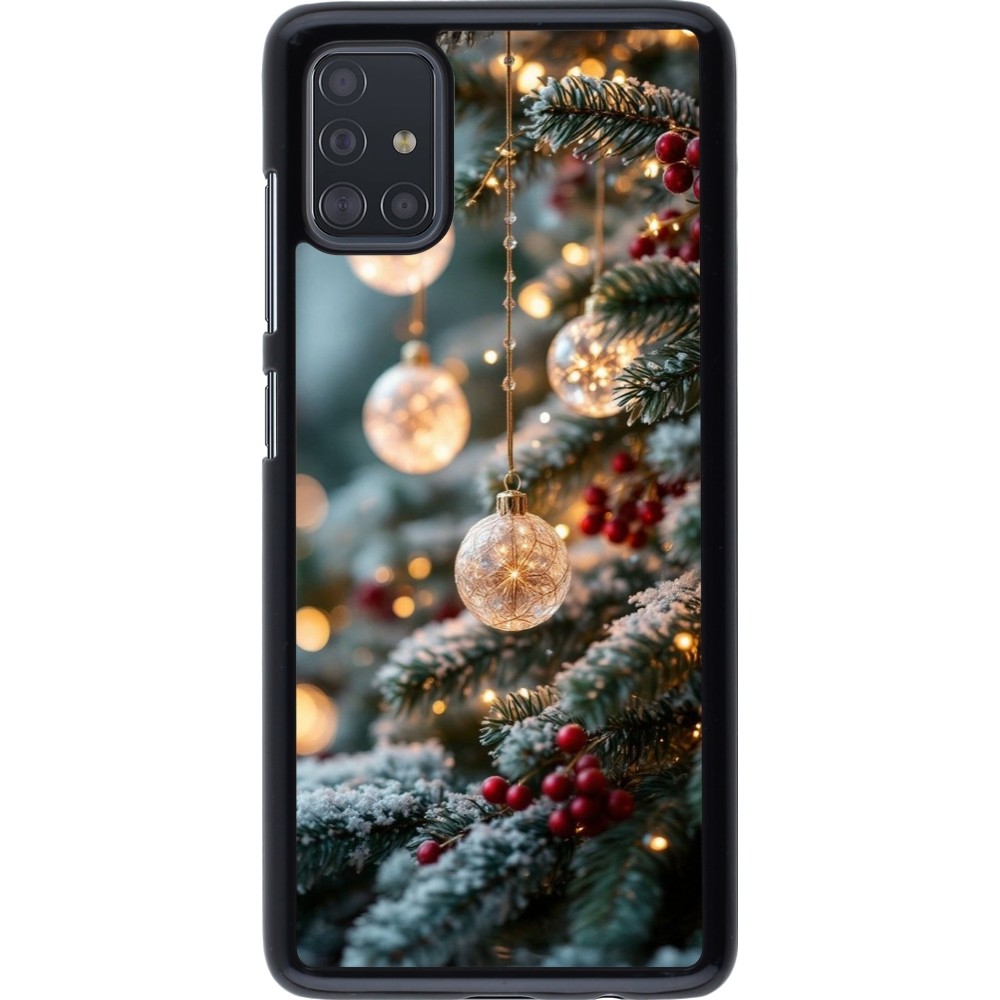 Samsung Galaxy A51 Case Hülle - Christmas 25 Xmas Decorated Tree