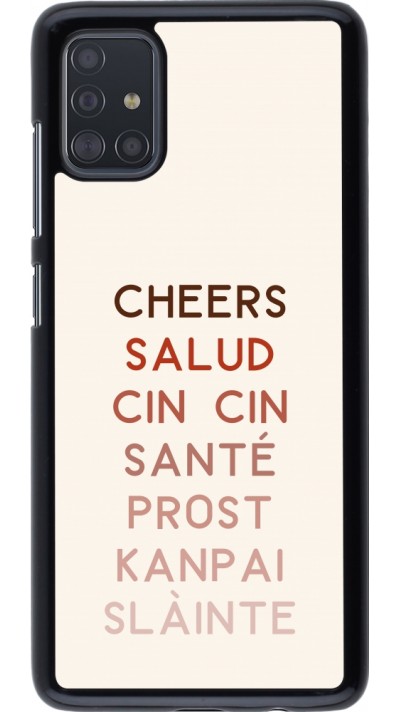 Samsung Galaxy A51 Case Hülle - Cocktail Cheers Salud