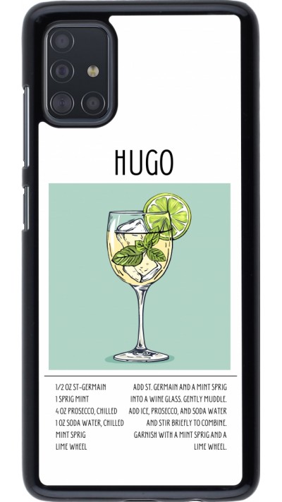 Samsung Galaxy A51 Case Hülle - Cocktail Rezept Hugo