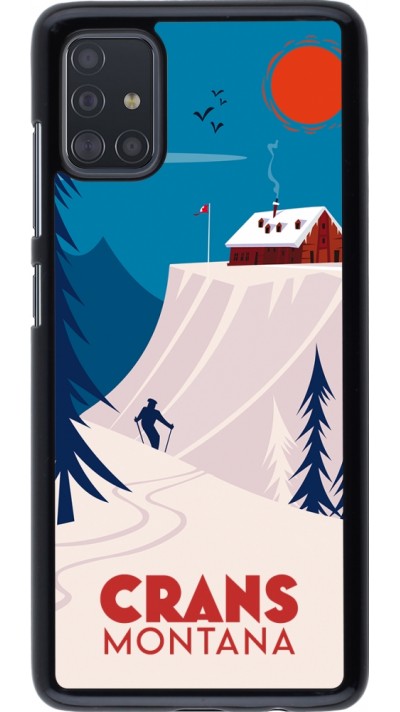 Samsung Galaxy A51 Case Hülle - Crans-Montana Cabane