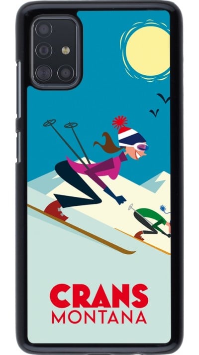 Coque Samsung Galaxy A51 - Crans-Montana Ski Downhill