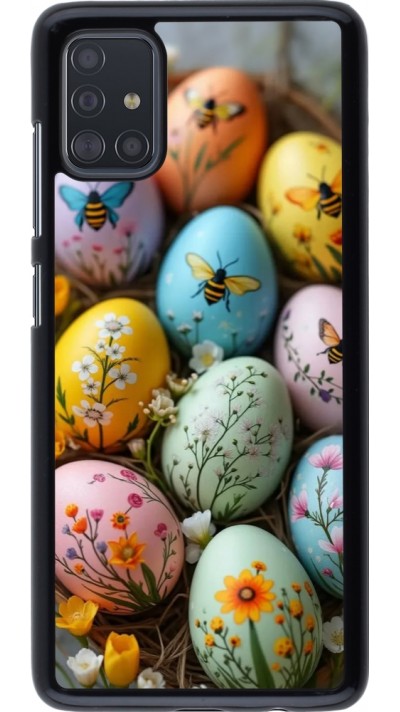 Coque Samsung Galaxy A51 - Easter 2026 Eggs with bees