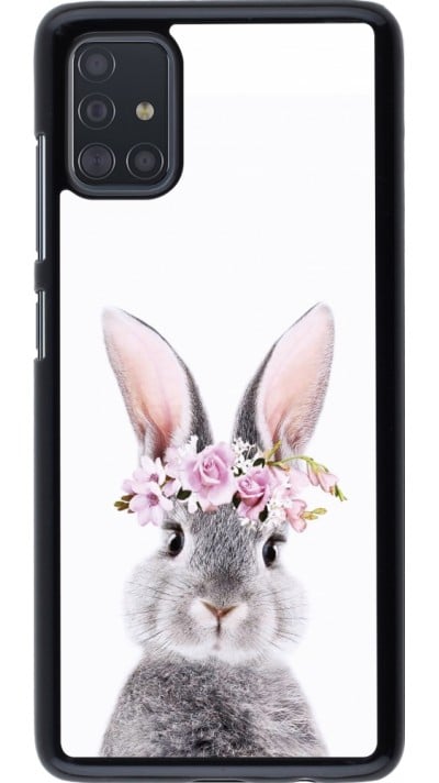 Samsung Galaxy A51 Case Hülle - Easter 2023 flower bunny