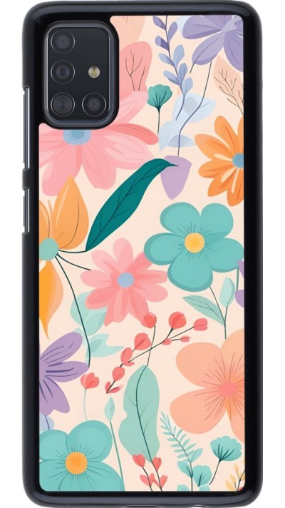 Samsung Galaxy A51 Case Hülle - Easter 2024 spring flowers