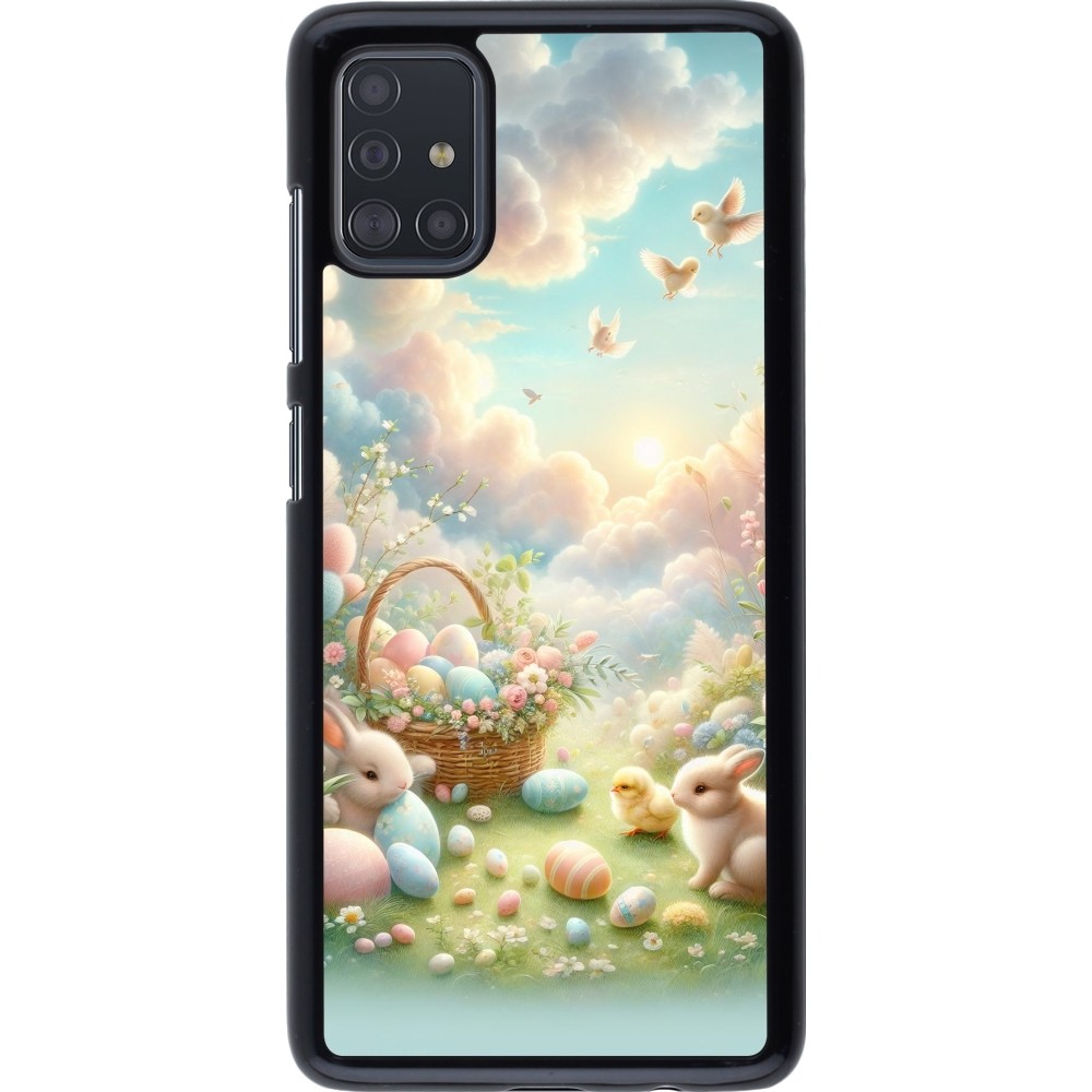 Samsung Galaxy A51 Case Hülle - Ostern 2025 Pastell Ostern
