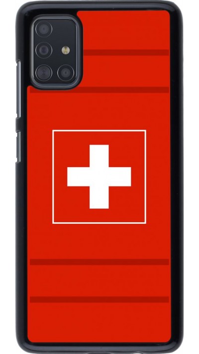 Hülle Samsung Galaxy A51 - Euro 2020 Switzerland