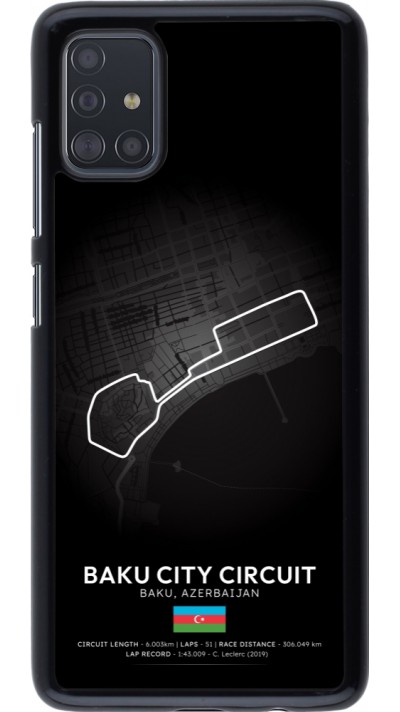 Coque Samsung Galaxy A51 - F1 Track 2025 Azerbaijan