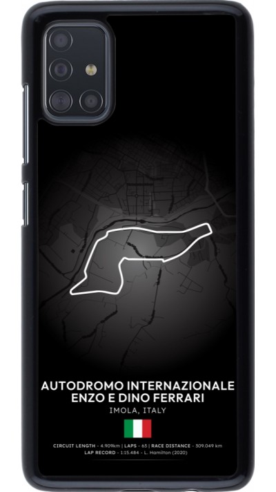 Coque Samsung Galaxy A51 - F1 Track 2025 Emilia-Rogmana