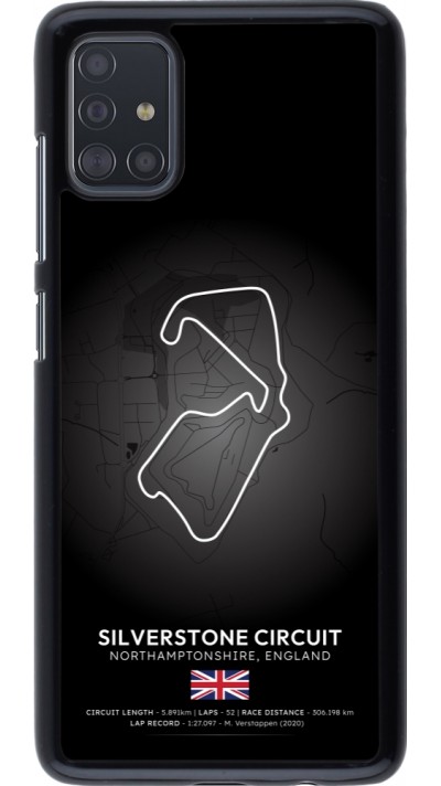 Coque Samsung Galaxy A51 - F1 Track 2025 Great Britan
