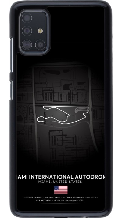 Coque Samsung Galaxy A51 - F1 Track 2025 Miami