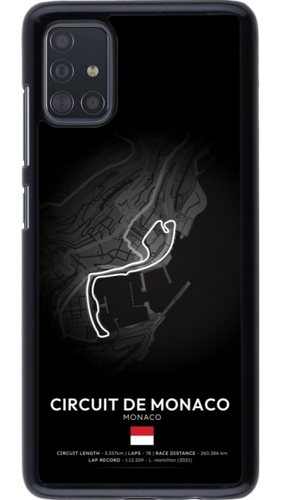 Coque Samsung Galaxy A51 - F1 Track 2025 Monaco