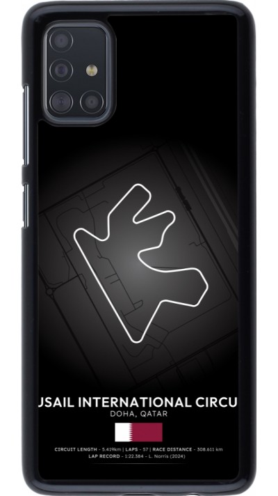 Coque Samsung Galaxy A51 - F1 Track 2025 Qatar