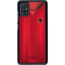 Samsung Galaxy A51 Case Hülle - Albanien personalisierbares Fussballtrikot
