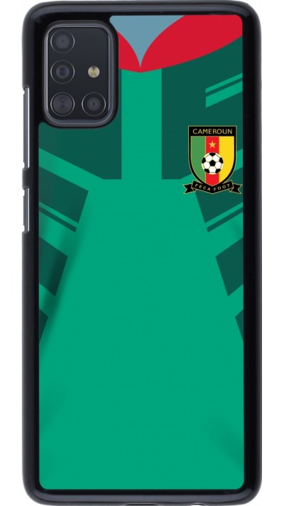 Coque Samsung Galaxy A51 - Maillot de football Cameroun 2022 personnalisable