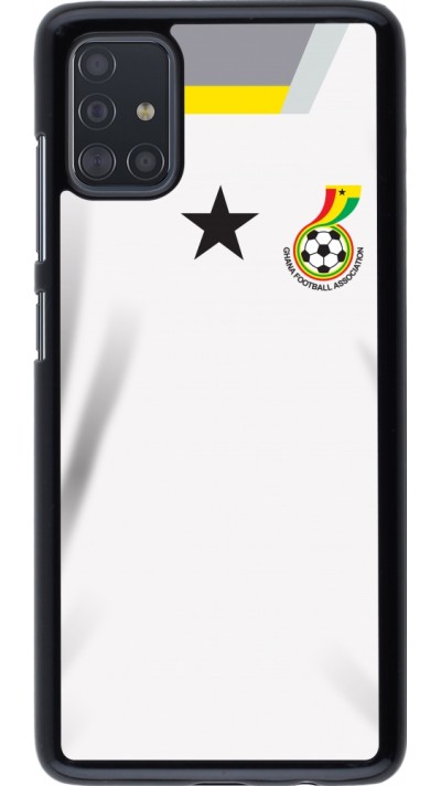 Samsung Galaxy A51 Case Hülle - Ghana 2022 personalisierbares Fussballtrikot