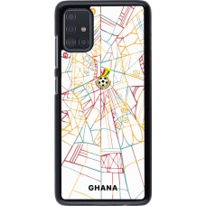 Coque Samsung Galaxy A51 - Maillot de football Ghana 2026 personnalisable
