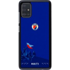 Samsung Galaxy A51 Case Hülle - Haiti 2026 personalisierbares Fussballtrikot