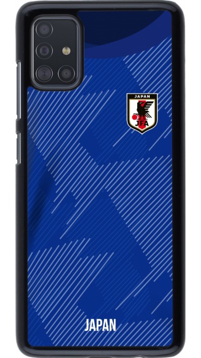 Coque Samsung Galaxy A51 - Maillot de football Japon 2022 personnalisable