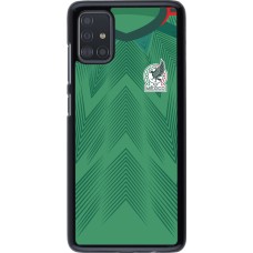Samsung Galaxy A51 Case Hülle - Mexiko 2022 personalisierbares Fussballtrikot