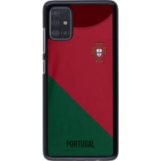 Samsung Galaxy A51 Case Hülle - Fussballtrikot Portugal2022