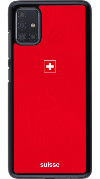 Coque Samsung Galaxy A51 - Maillot de football Suisse 2026 personnalisable