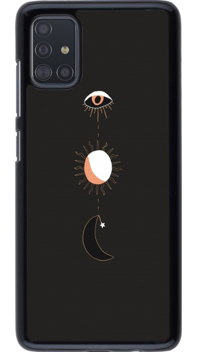 Samsung Galaxy A51 Case Hülle - Halloween 22 eye sun moon