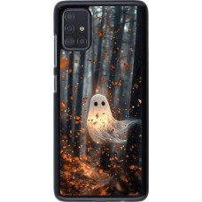 Samsung Galaxy A51 Case Hülle - Halloween 2025 Ghost in the forest