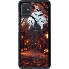 Samsung Galaxy A51 Case Hülle - Halloween 2025 Haunted house