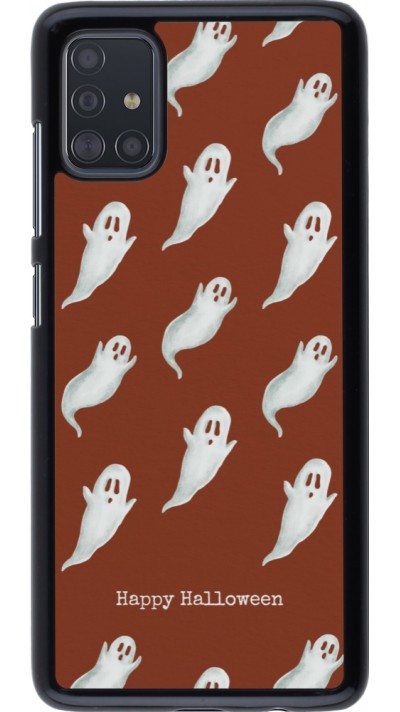 Samsung Galaxy A51 Case Hülle - Halloween 2025 Pattern of ghosts