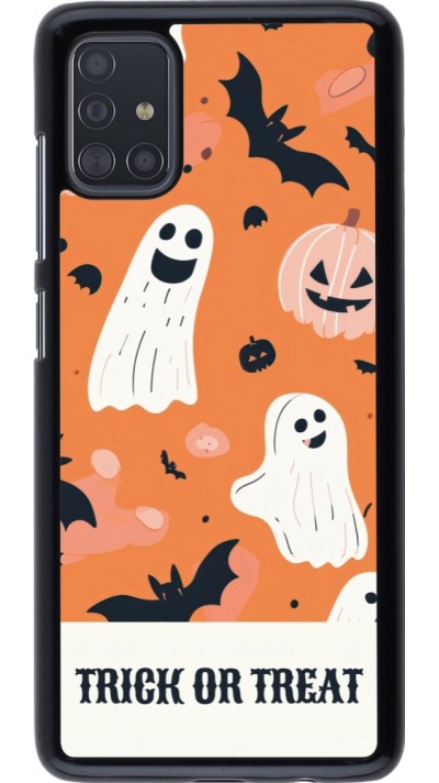 Samsung Galaxy A51 Case Hülle - Halloween 2025 Trick treat