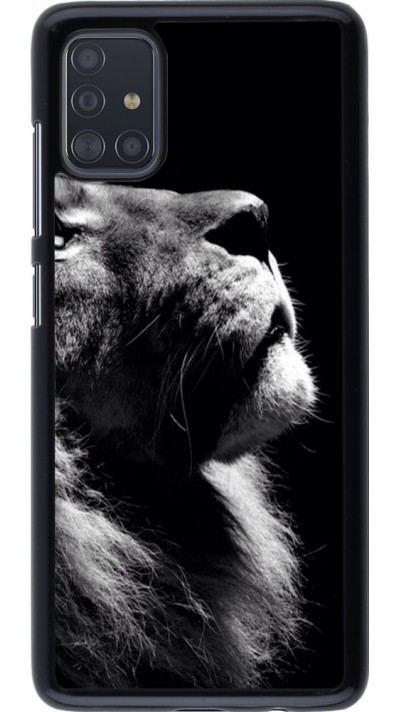 Coque Samsung Galaxy A51 - Lion looking up
