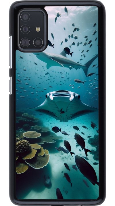 Coque Samsung Galaxy A51 - Manta Lagon Nettoyage