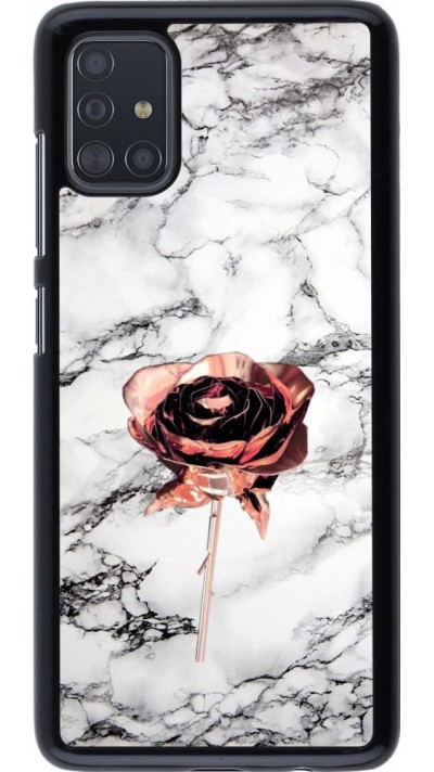 Hülle Samsung Galaxy A51 - Marble Rose Gold