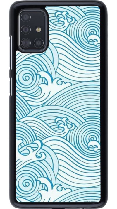 Hülle Samsung Galaxy A51 - Ocean Waves