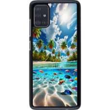 Samsung Galaxy A51 Case Hülle - Strandparadies