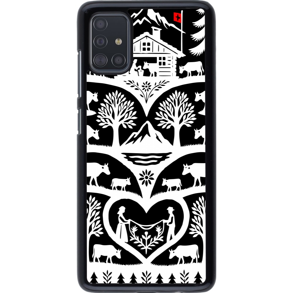 Samsung Galaxy A51 Case Hülle - Poya Schweiz 2 schwarz