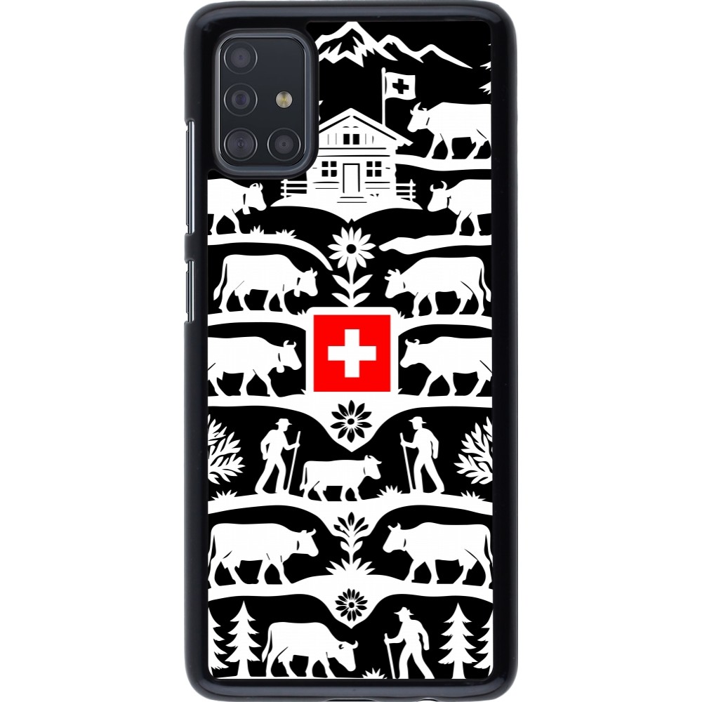 Samsung Galaxy A51 Case Hülle - Poya Schweiz 3 schwarz