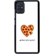 Coque Samsung Galaxy A51 - Saint Valentines Day 26 You have my pizza heart
