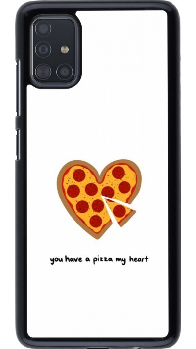 Coque Samsung Galaxy A51 - Saint Valentines Day 26 You have my pizza heart