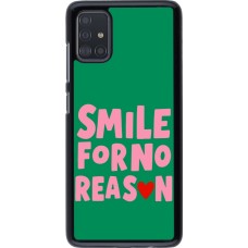 Samsung Galaxy A51 Case Hülle - Smile for no reason 2026